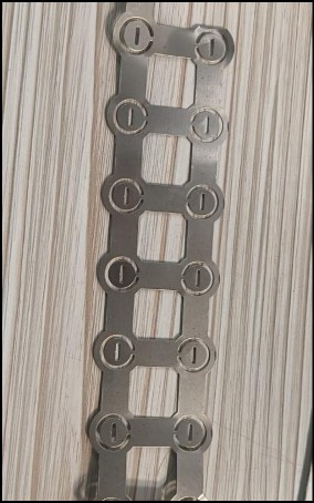Nickel Strip Plated 2P(32650) 36.5x0.15 mm - Fuse Type CD 22.5
